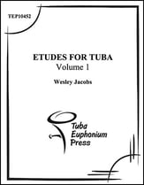 Etudes for Tuba #1 Tuba P.O.D. cover